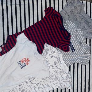 5 onesies for $20